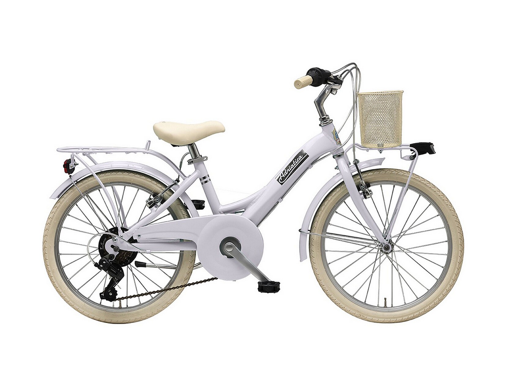Cityfahrrad 20 Zoll PANDA, creme
