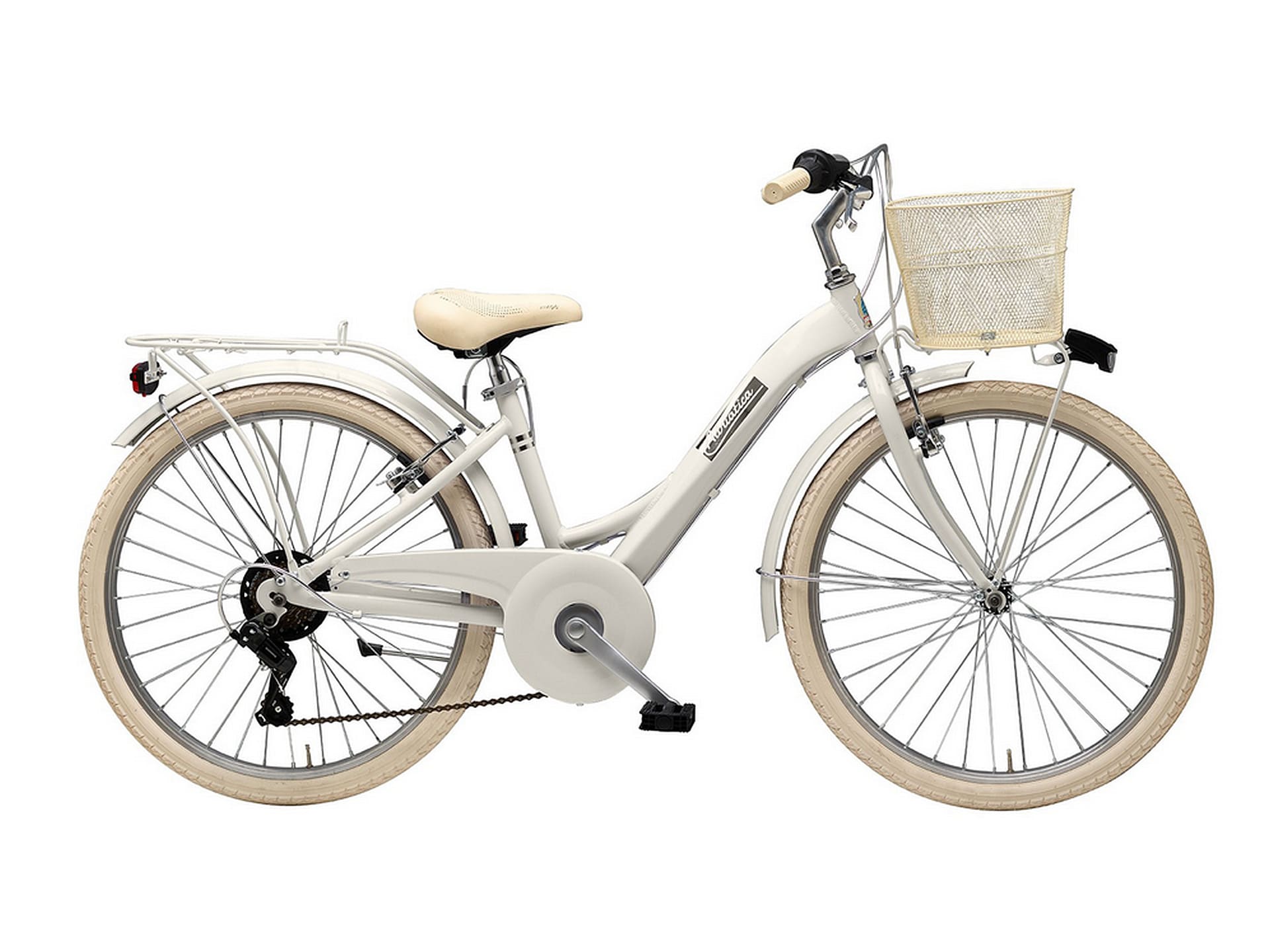 Adriatica Cityfahrrad 24 Zoll PANDA, creme - Bild 1