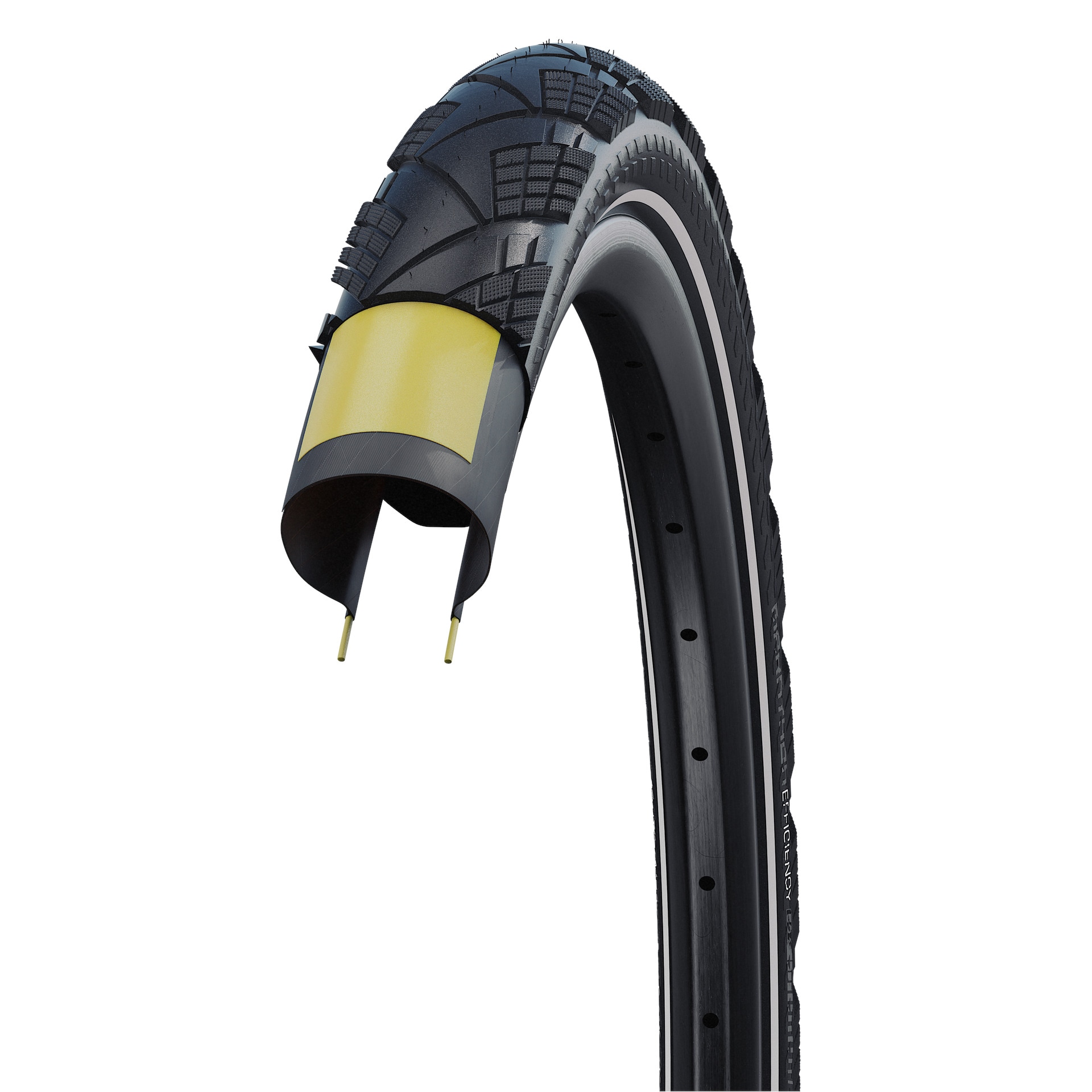 Touring-  Fahrradreifen Marathon Efficiency Evo HS 617 2er-Set, 28x1.35"35-622 - Bild 1