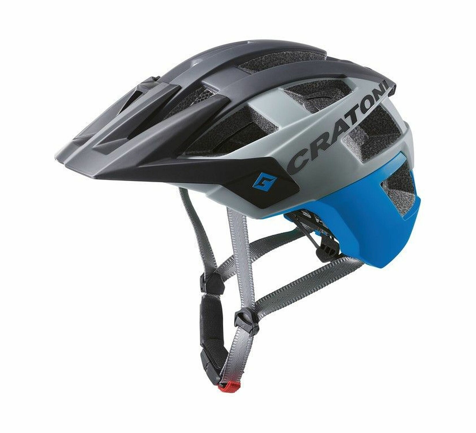 CRATONI MTB Fahrradhelm AllSet blau/schwarz matt