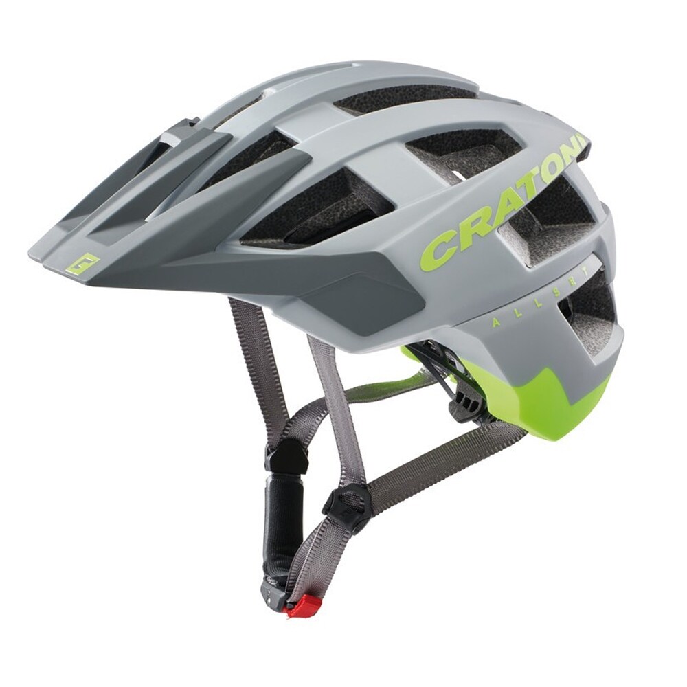 CRATONI MTB Fahrradhelm AllSet grau/neongelb matt