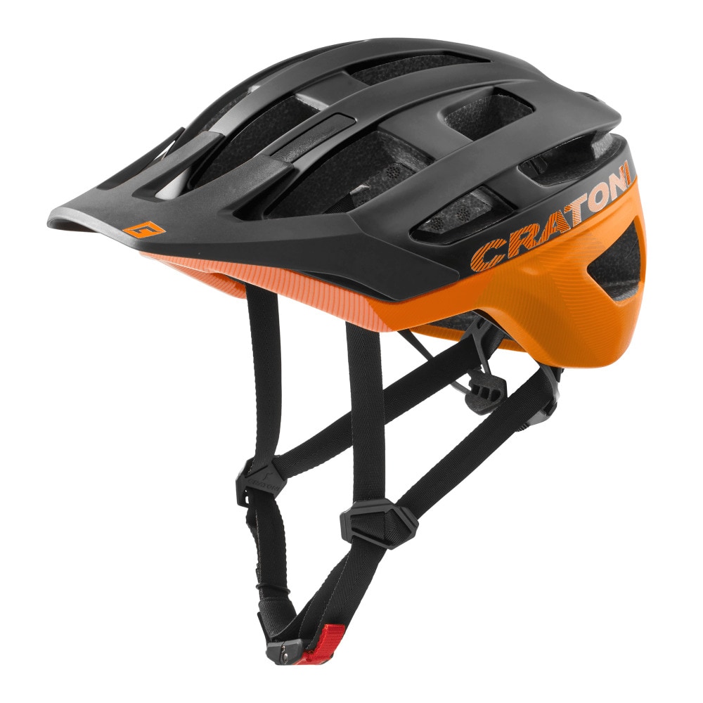 CRATONI MTB - Fahrradhelm AllRace  schwarz/neonorange matt - Bild 1