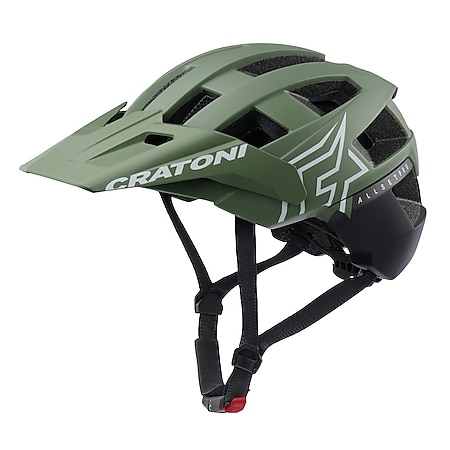 CRATONI MTB - Fahrradhelm AllSet Pro khaki/schwarz matt - Bild 1