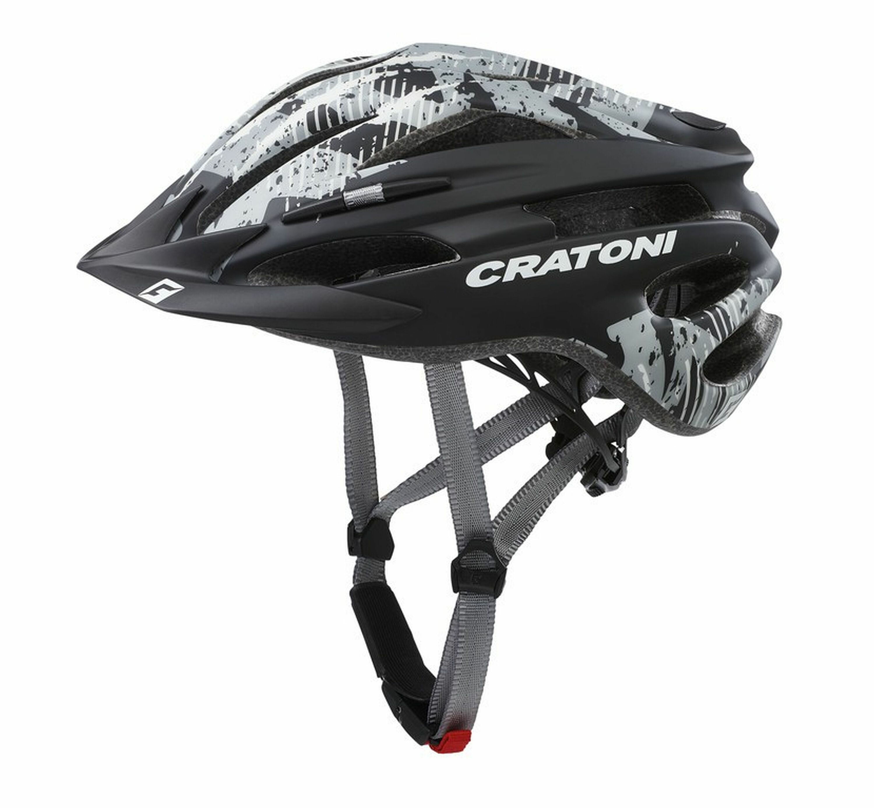 CRATONI Fahrradhelm Pacer Junior schwarz/anthrazit matt - Bild 1