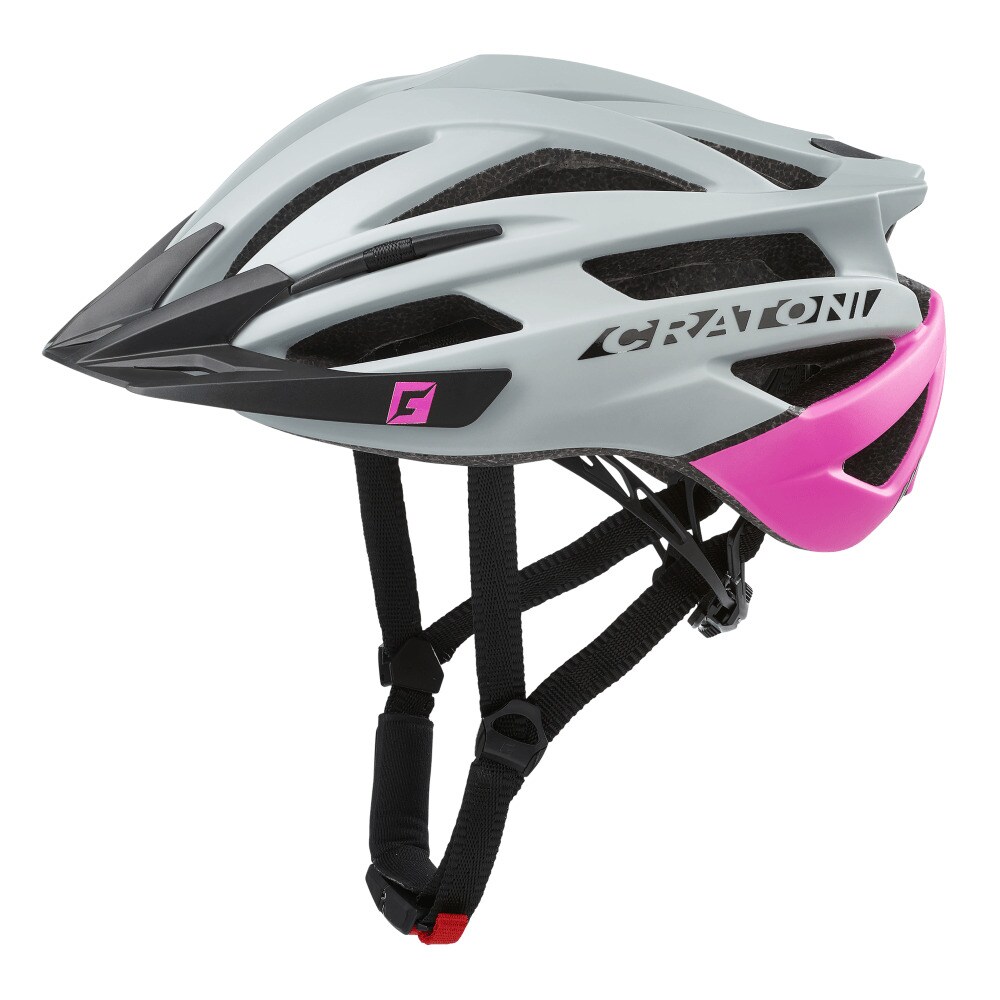 CRATONI MTB Fahrradhelm Agravic grau-pink matt - Bild 1