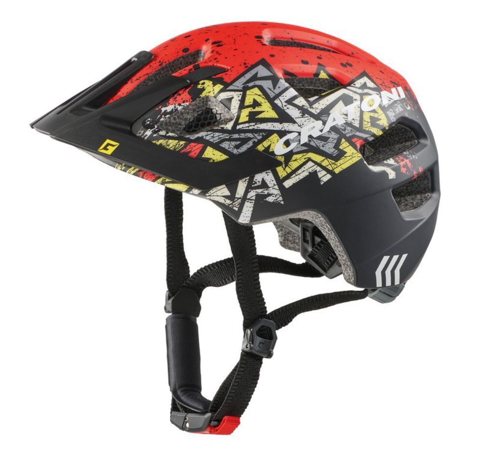 CRATONI Fahrradhelm Maxster Pro Kid wild/rot matt - Bild 1