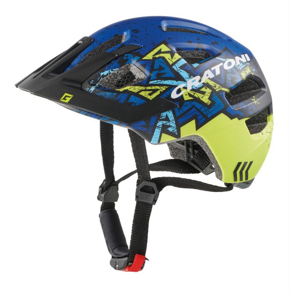 CRATONI Fahrradhelm Maxster Pro Kid wild/blau matt - Bild 1