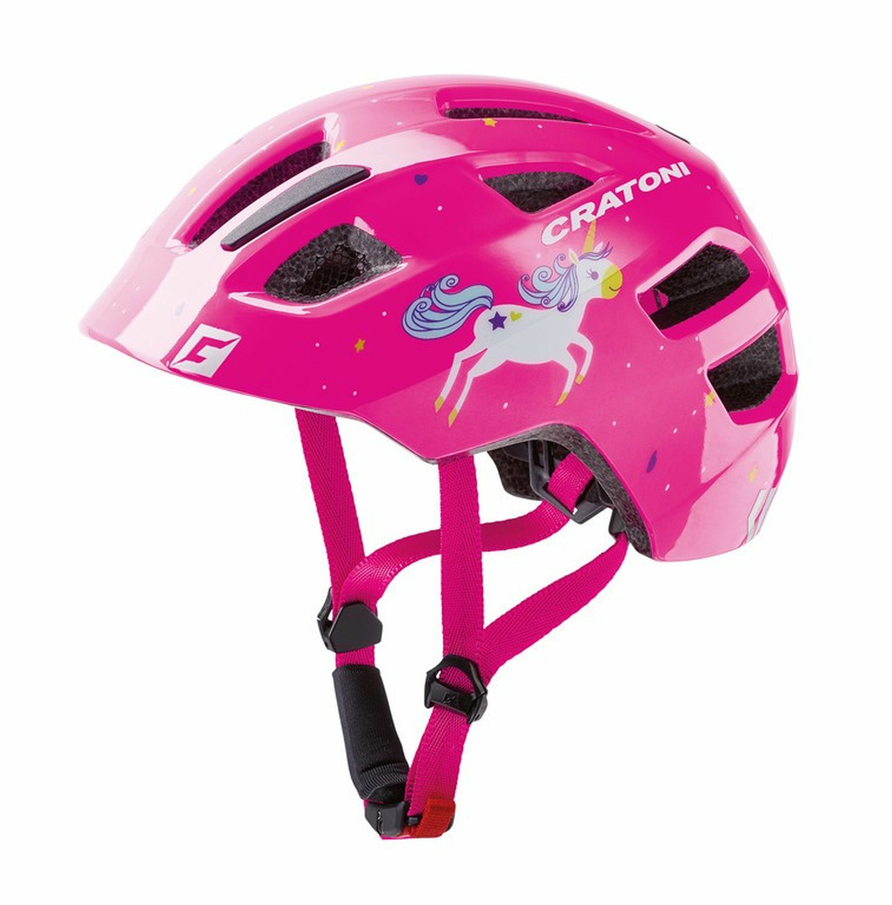CRATONI Kinder-Fahrradhelm Maxster pink glanz - Bild 1