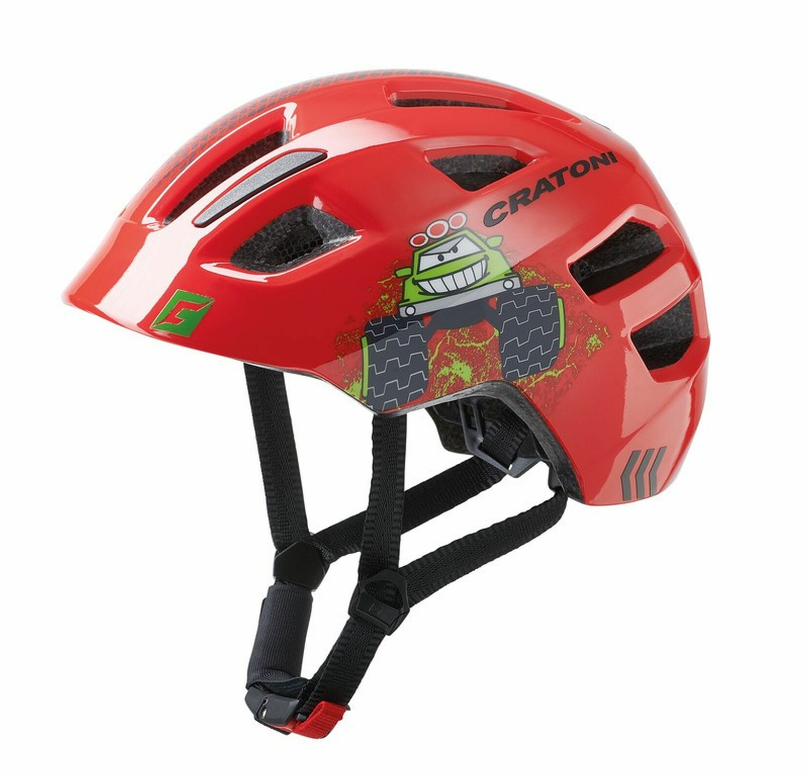 CRATONI Kinderhelm Maxster rot glanz