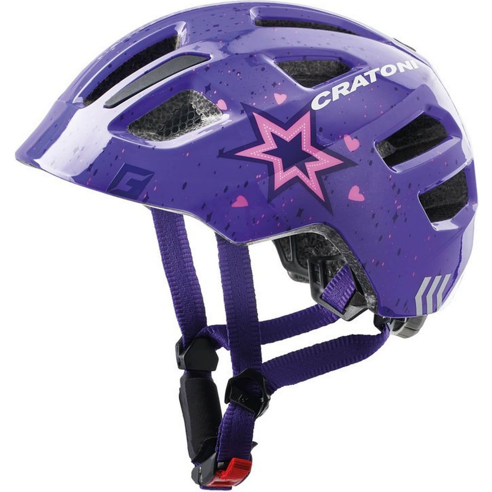 CRATONI Kinderhelm Maxster lila glanz - Bild 1