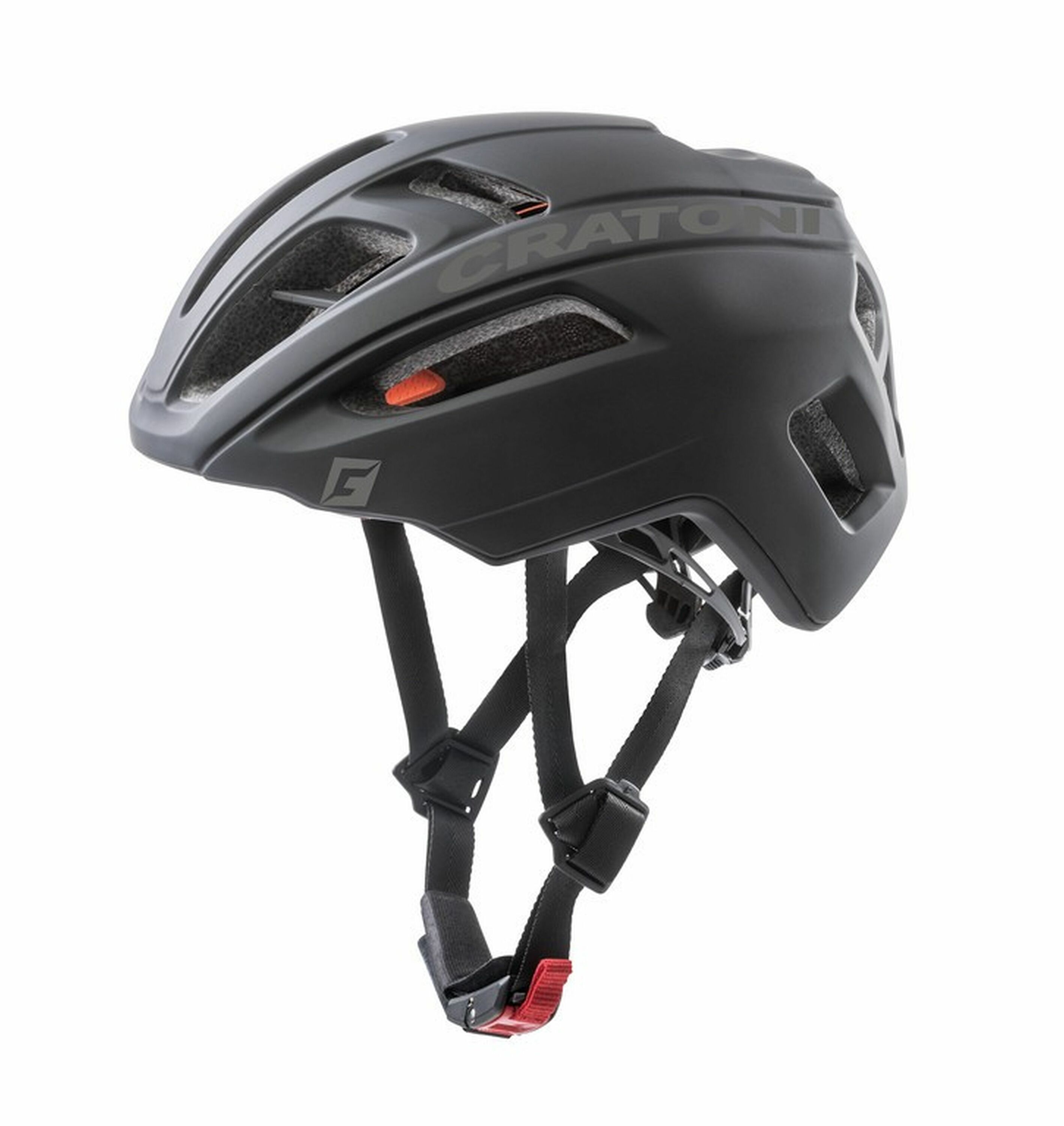 CRATONI Fahrradhelm C-Pro schwarz gummiert - Bild 1