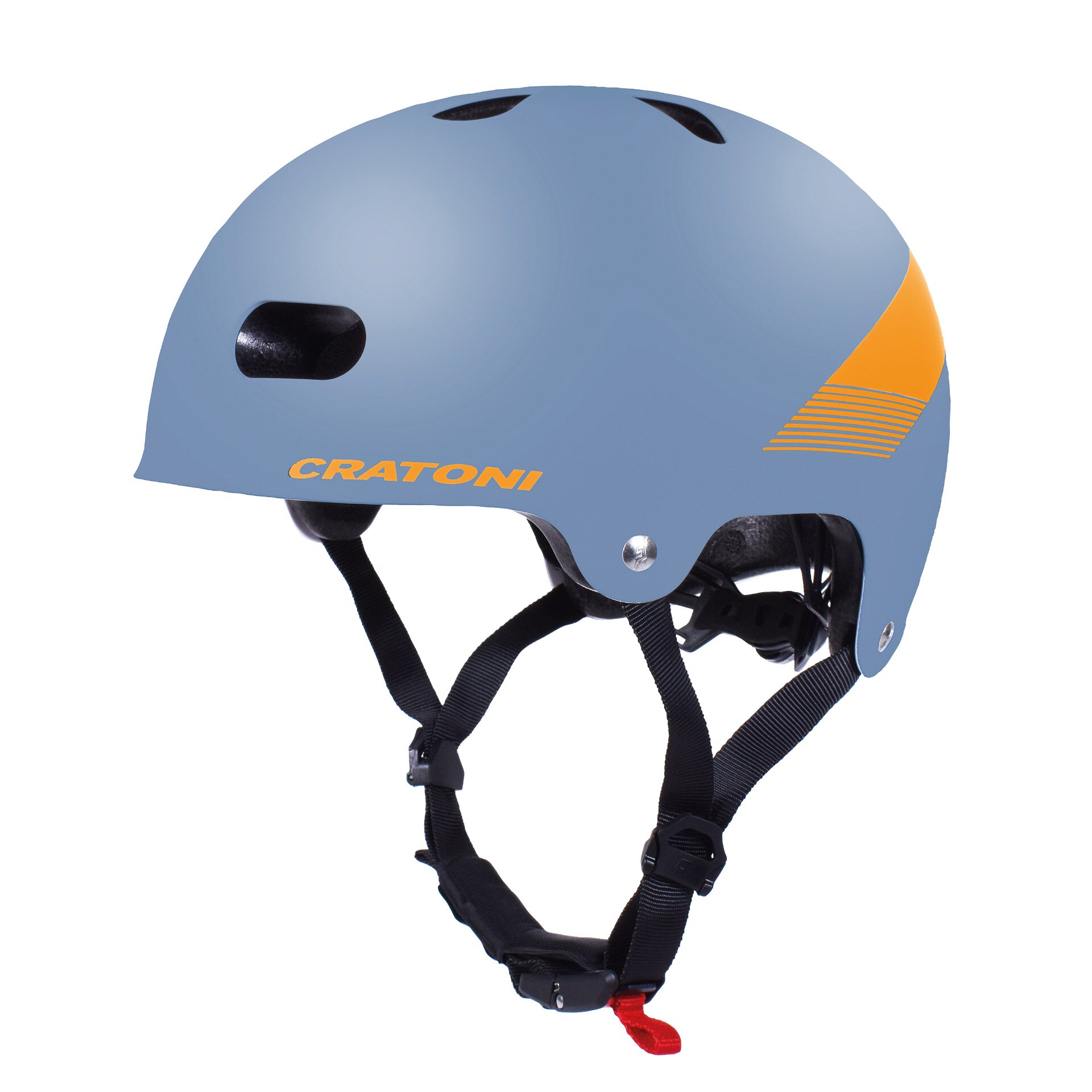 CRATONI Kinder-Fahrradhelm C-Mate Jr., petrol-orange - Bild 1