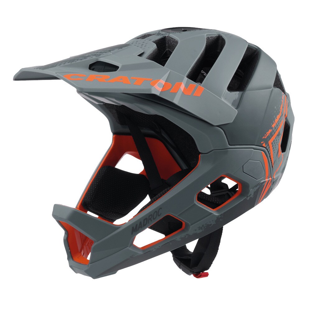 CRATONI MTB-Fahrradhelm Madroc anthrazit-orange matt