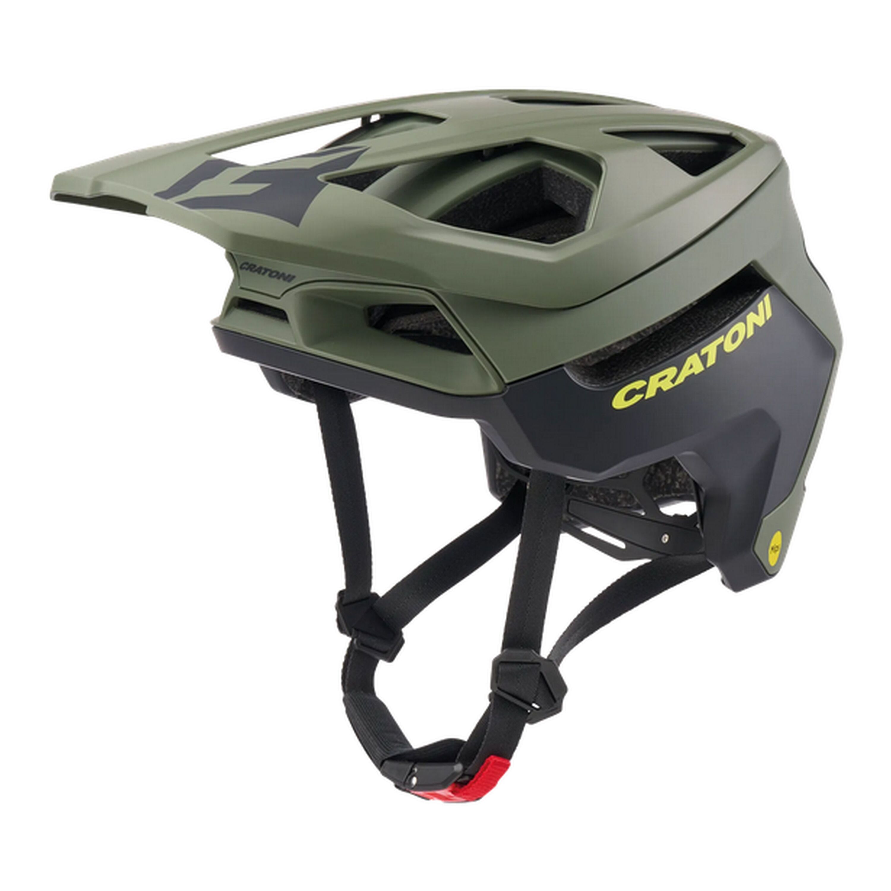 CRATONI MTB Fahrradhelm Madflex MIPS Recco, oliv matt - Bild 1