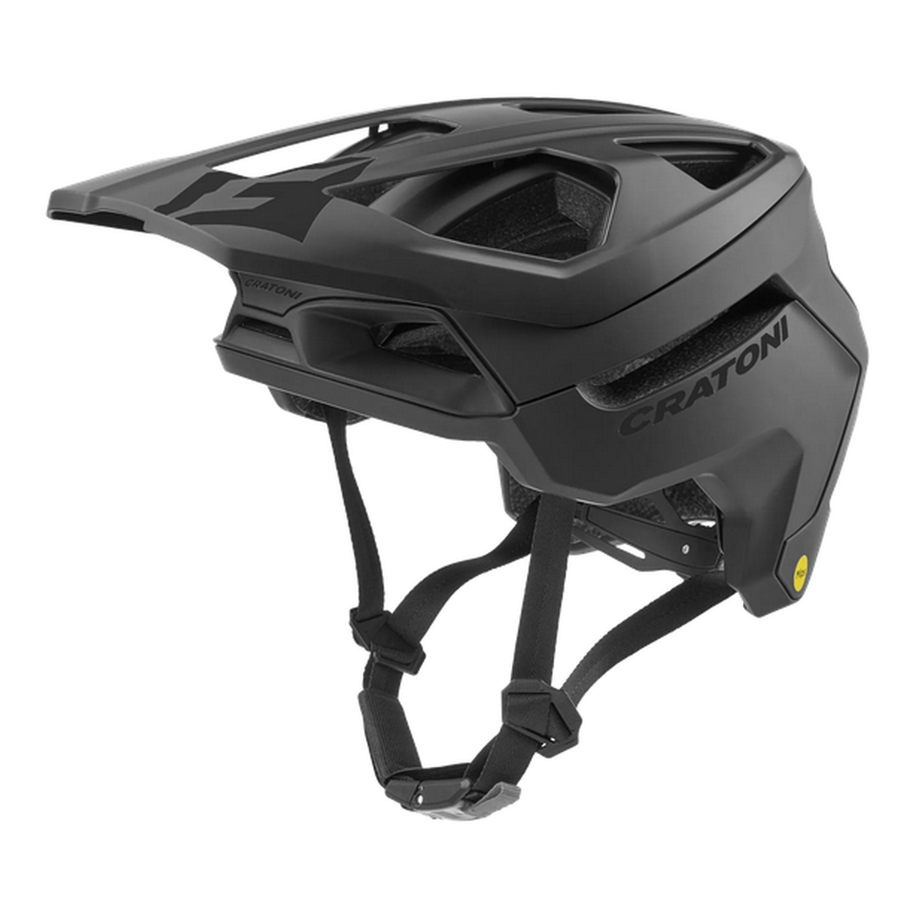CRATONI MTB Fahrradhelm Madflex MIPS Recco, schwarz matt - Bild 1