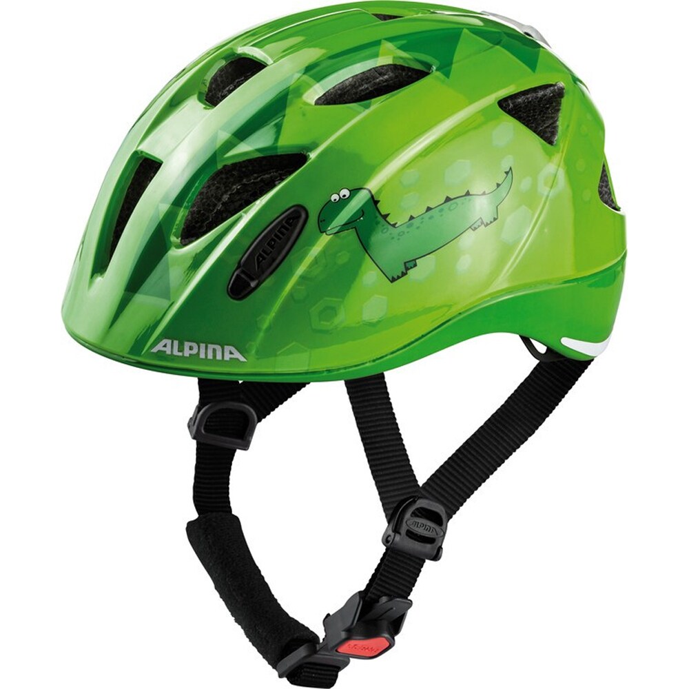 Alpina Kinder-Helm  Ximo Flash, green Dino | 04003692285294