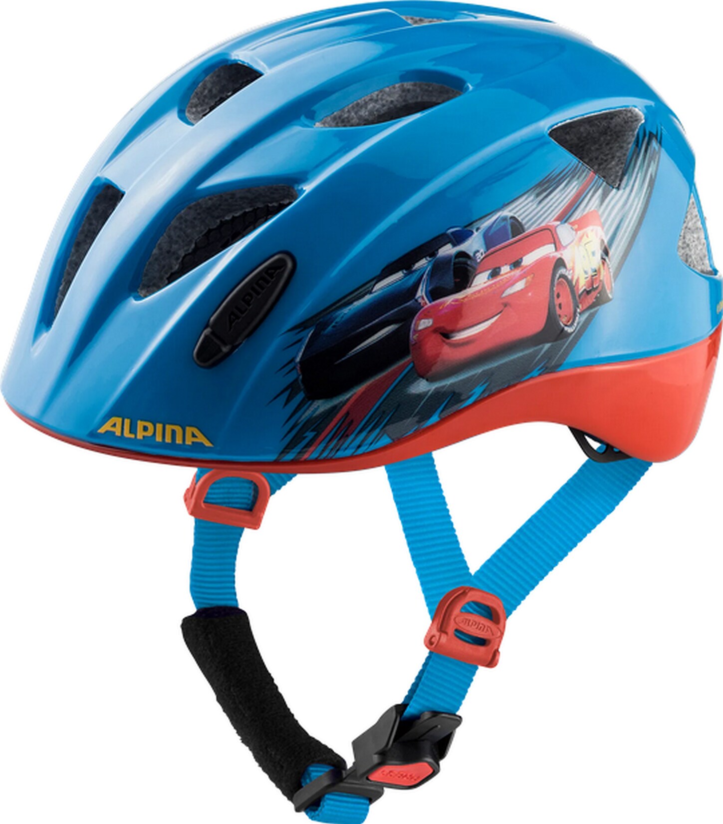 Alpina Kinder-Helm Ximo Disney, Cars
