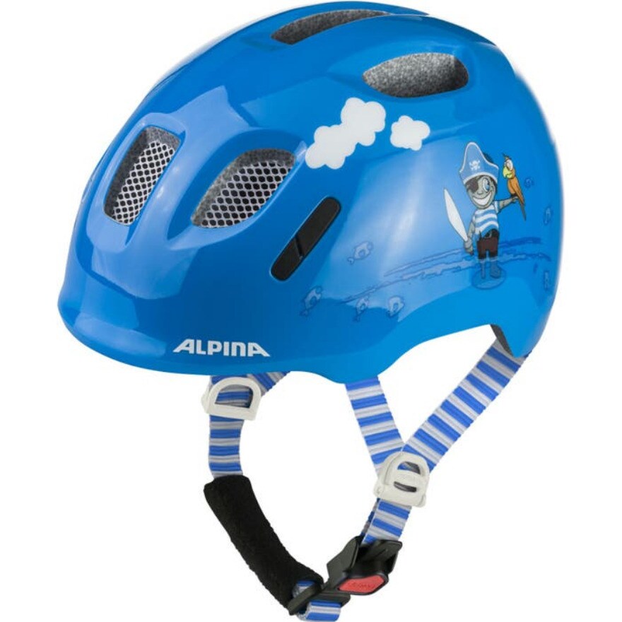 Alpina Kinder-Helm Ximo 2, ahoi gloss
