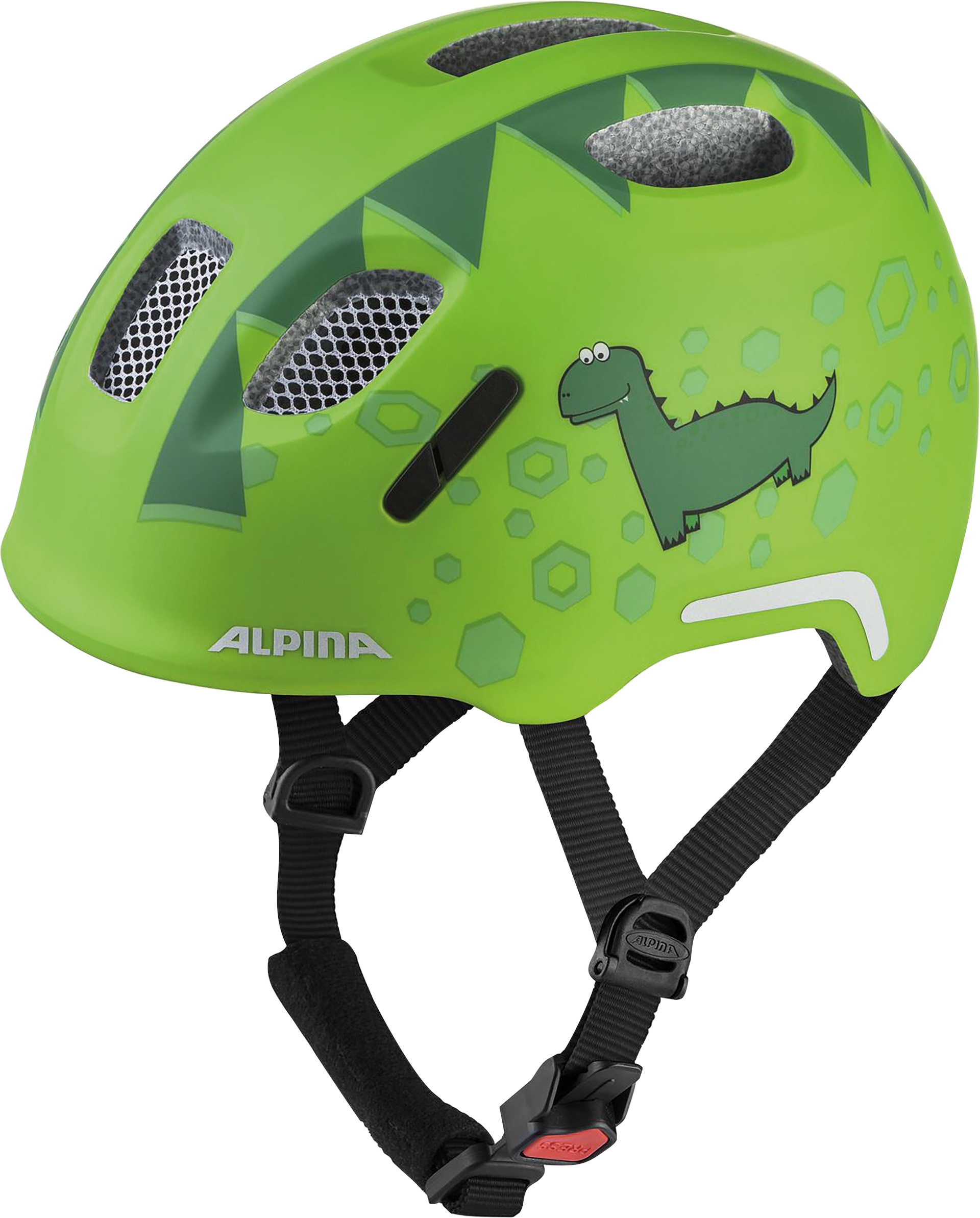 Alpina Kinder-Helm Ximo 2 Flash, Dino 