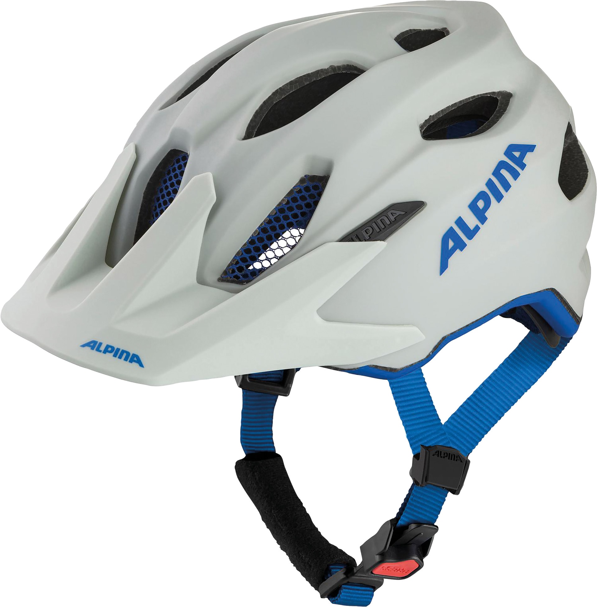 Alpina Kinder-Jugendhelm Carapax Jr., grau - Bild 1