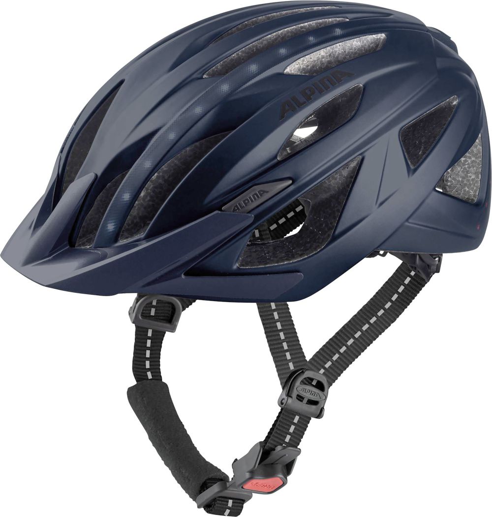 Alpina City- Helm Haga LED blau - Bild 1