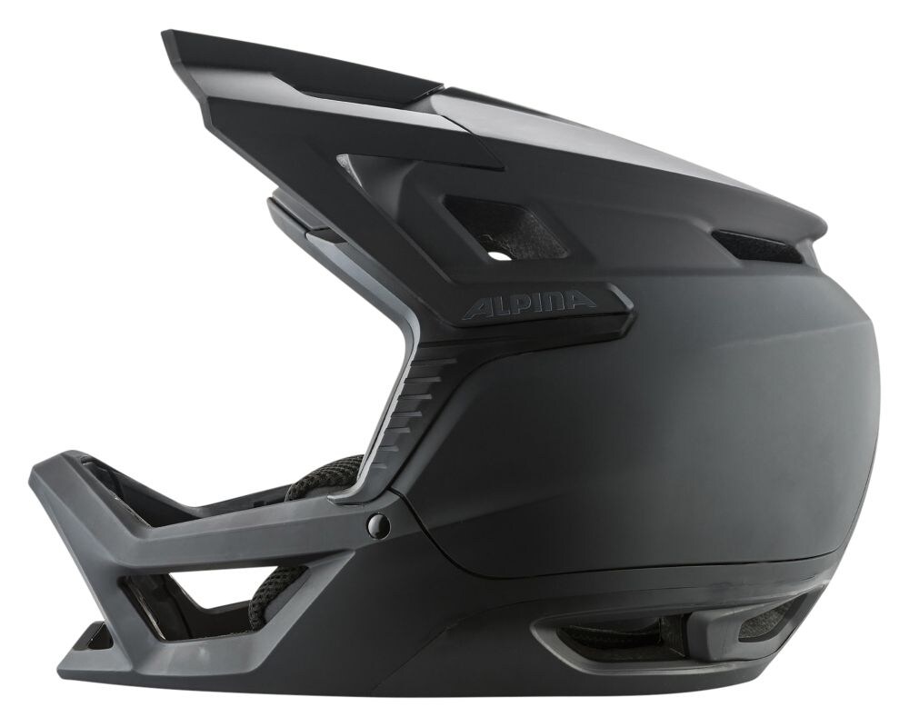 Alpina MTB-Fahrradhelm Roca, schwarz matt