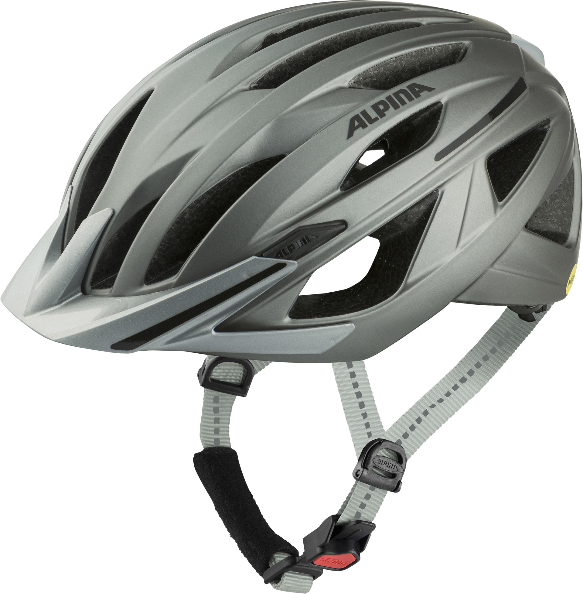 Alpina City-Fahrradhelm Gent Mips, grau - Bild 1