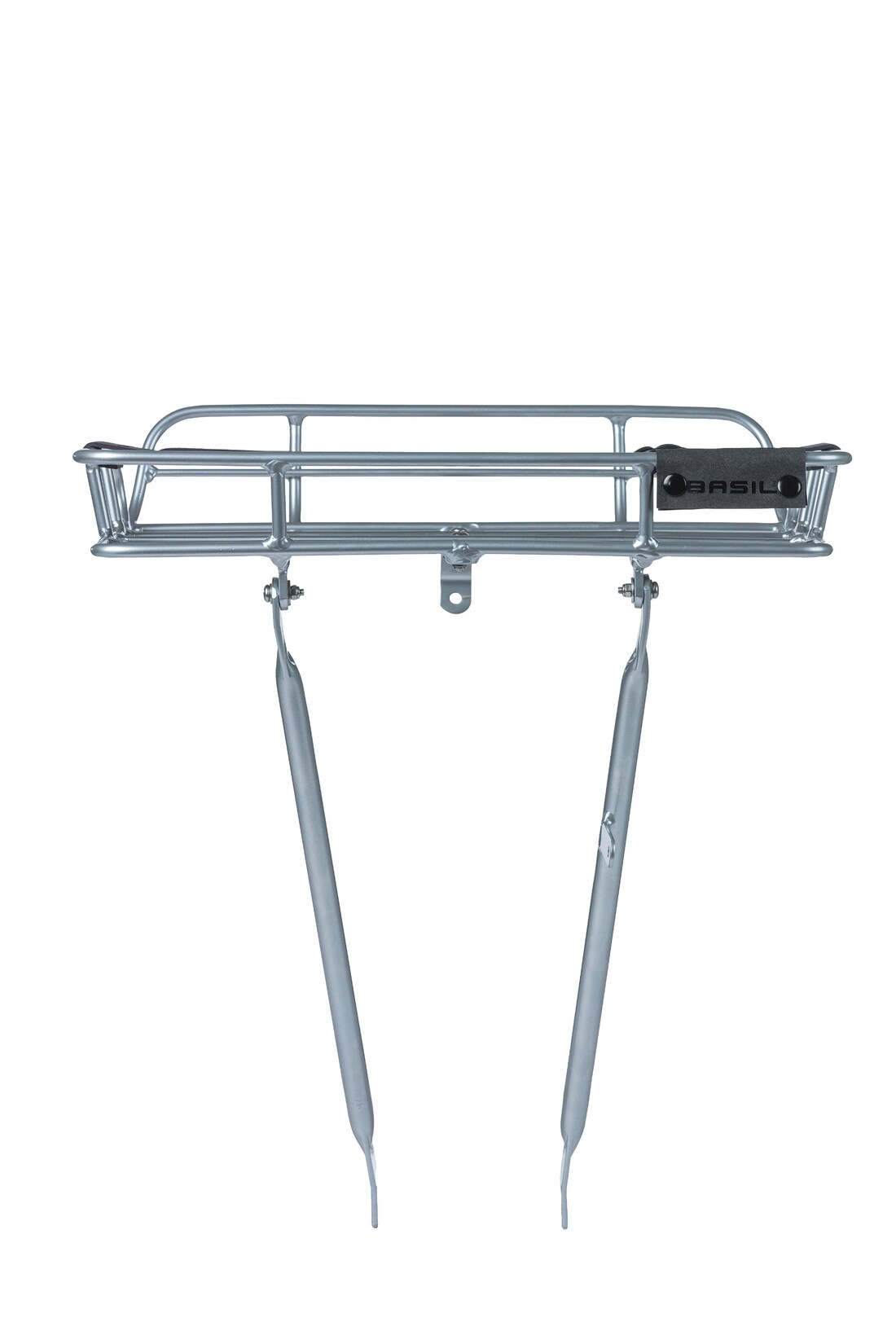 XLC Gepäckträger Portland für Vorderrad, silber | 08715019504082