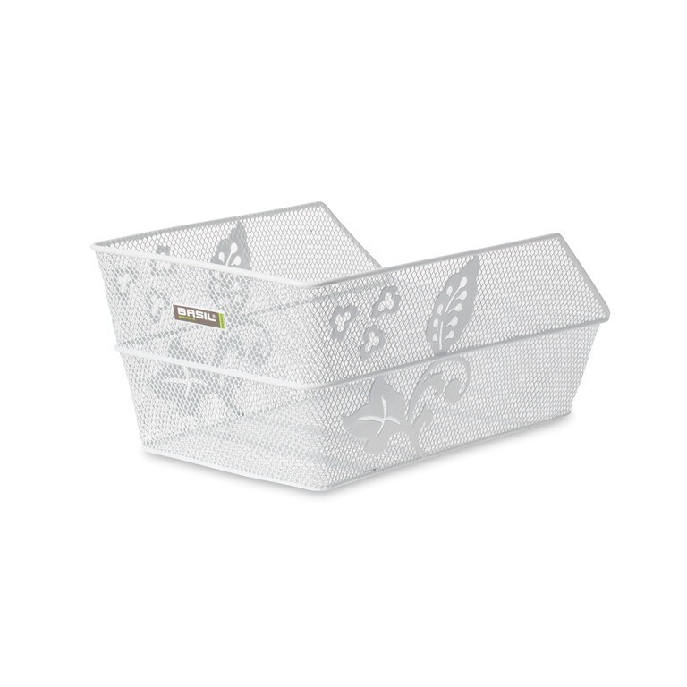 BASIL Schultaschenkorb "Cento Flower" wei&szlig; - Bild 1