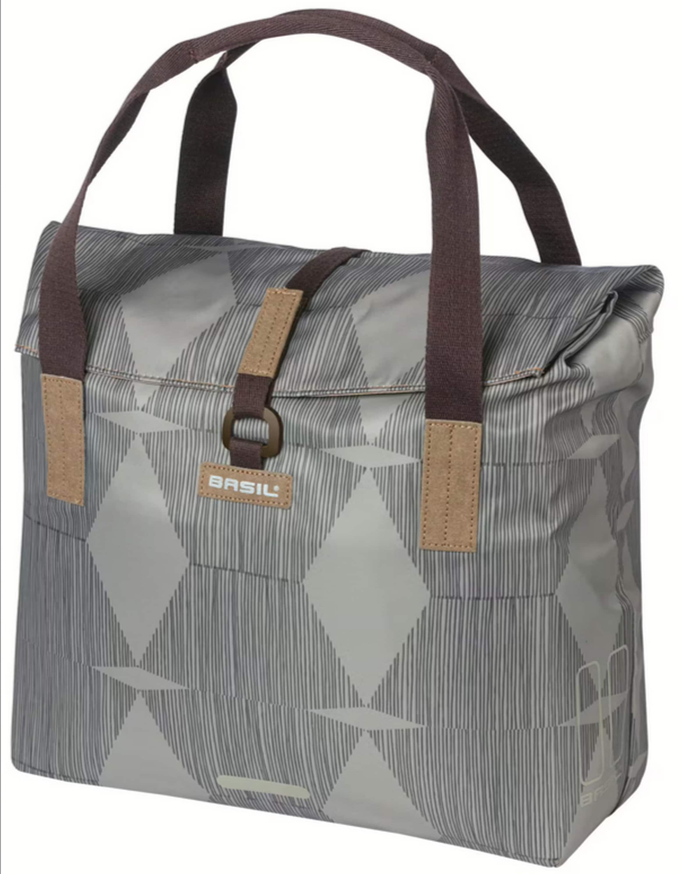 BASIL Gep&auml;cktr&auml;ger Fahrradtasche "Elegance", grau - Bild 1