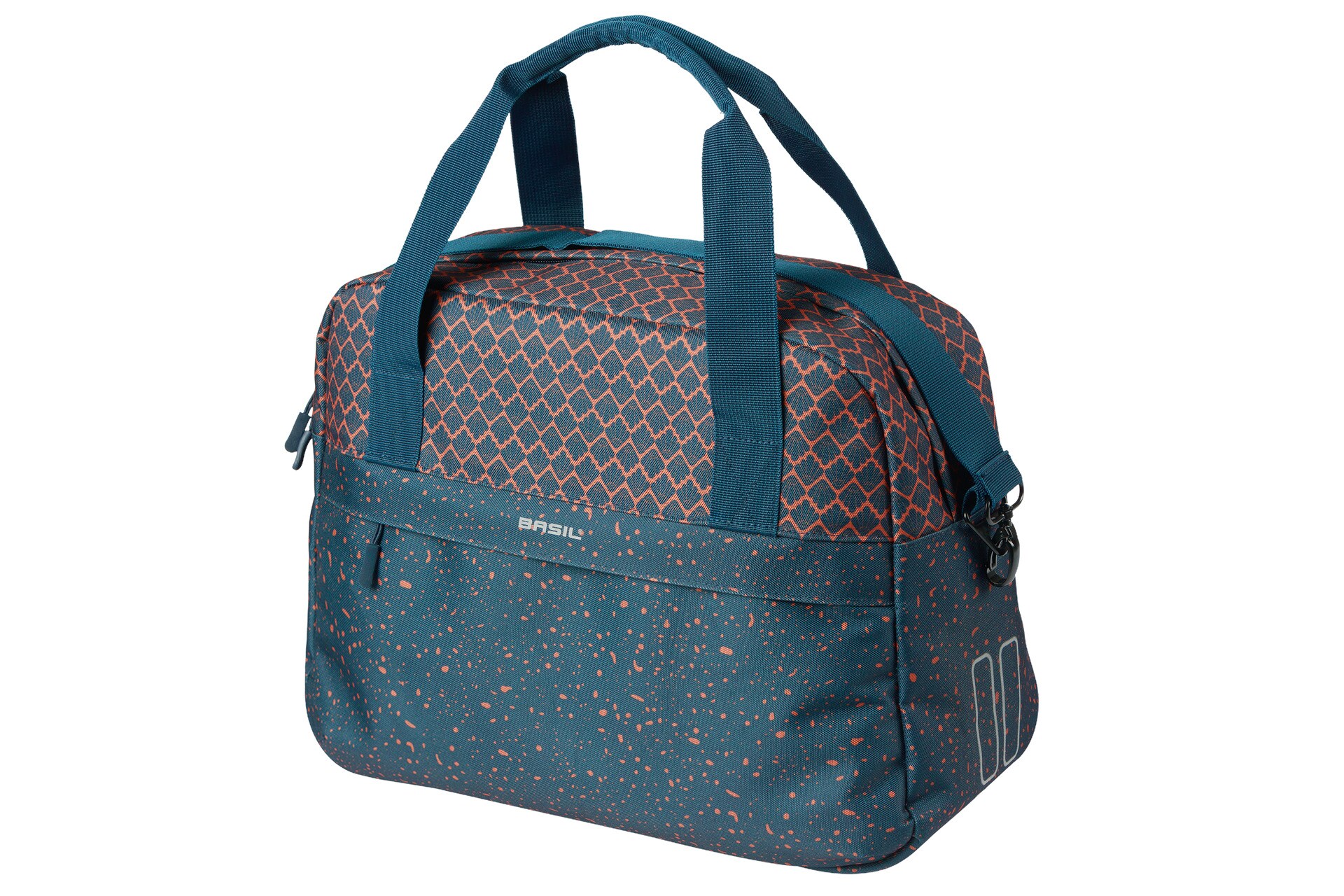 BASIL Fahrrad - Gep&auml;cktr&auml;gertasche "Flair", blau - Bild 1