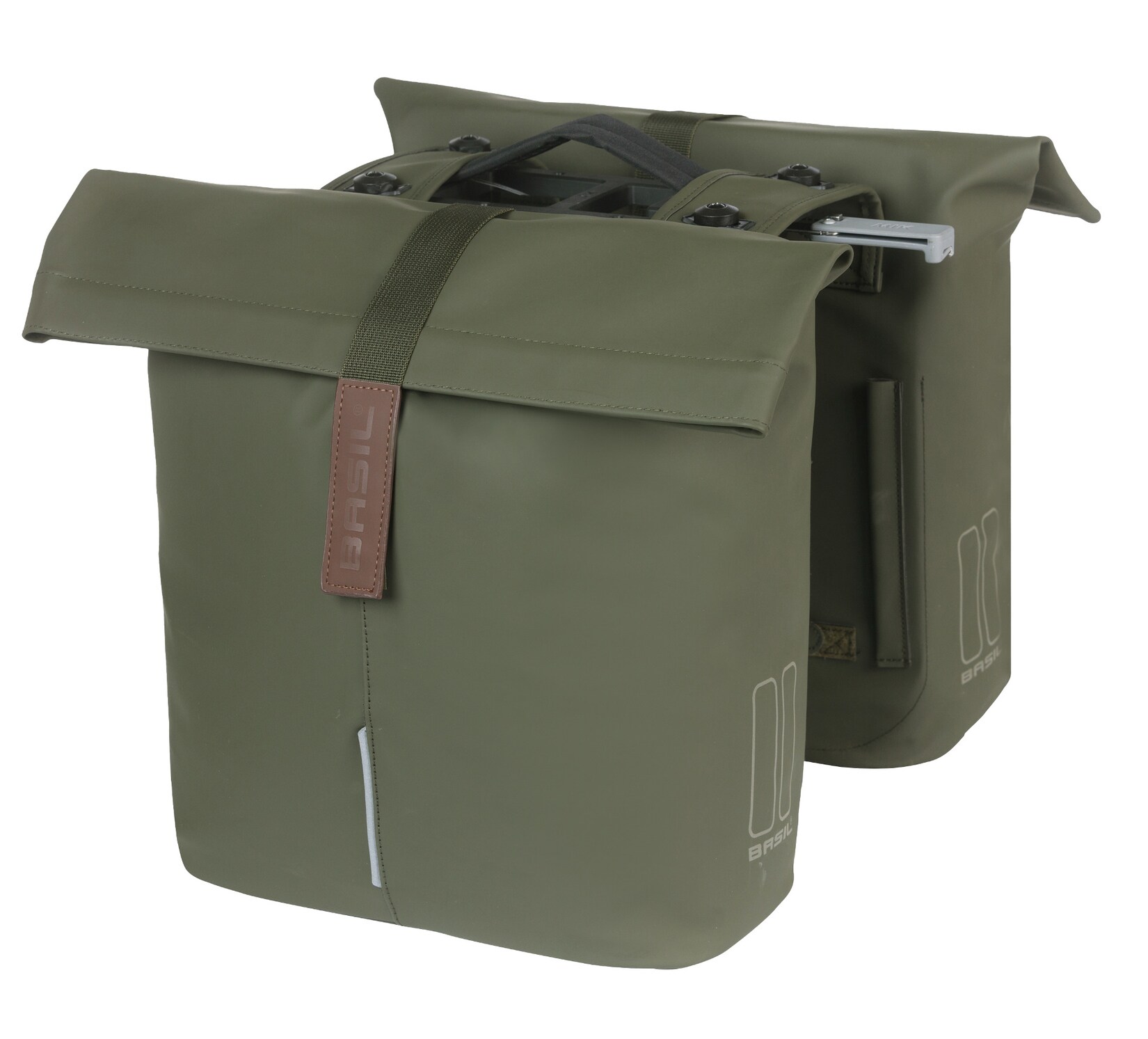 BASIL Doppelpacktasche "City" MIK , moosgrün