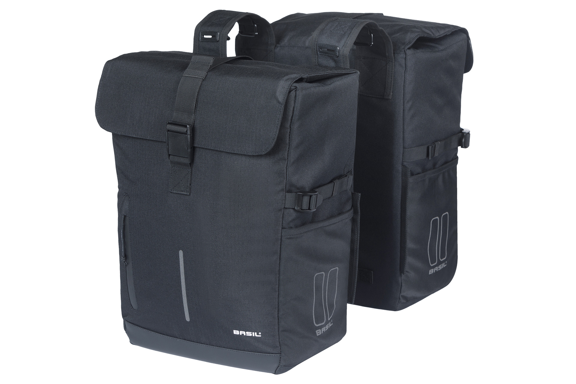 XLC Doppelpacktasche Move, schwarz - Bild 1