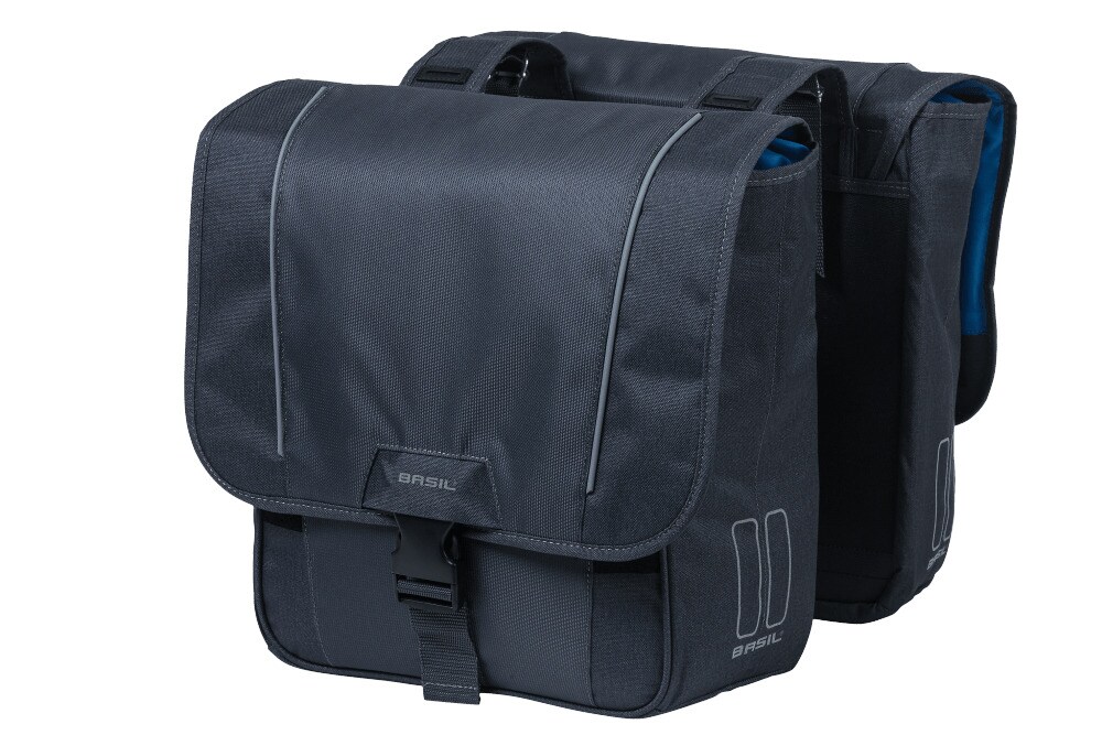 BASIL Doppelpacktasche Sport Design, graphite - Bild 1