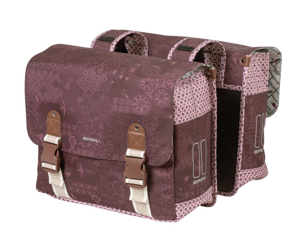 BASIL Doppelpacktasche Boheme MIK, fig red - Bild 1