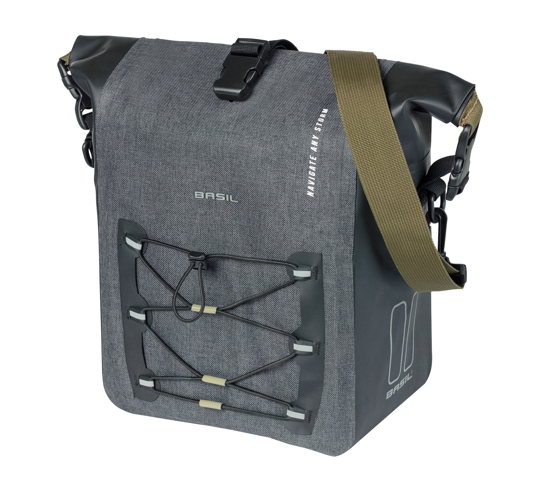 BASIL Fahrrad- Einzeltasche Navigator Storm MIK Studs M - Bild 1