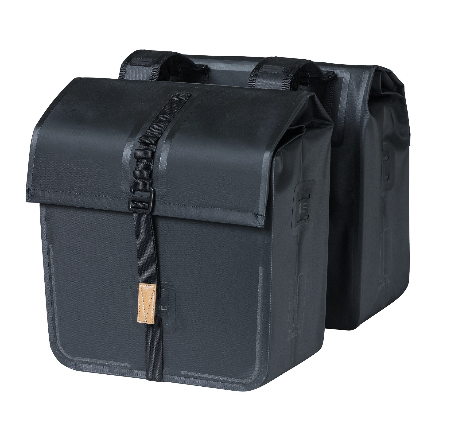 BASIL Fahrrad- Doppelpacktasche   Urban Dry, matt black - Bild 1
