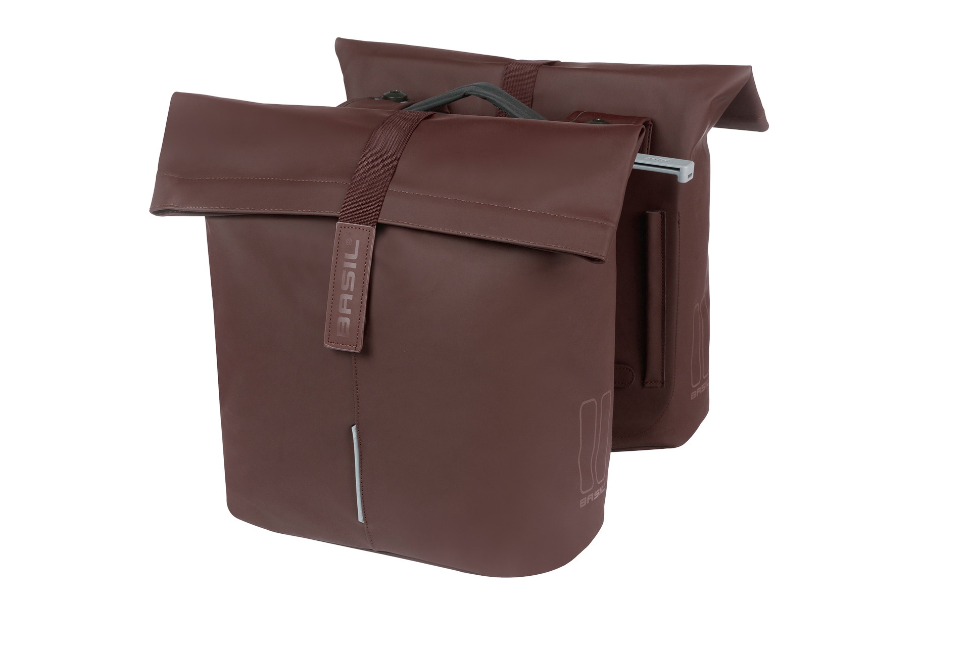 BASIL Doppelpacktasche  "City Double Pannier Bag MIK 2.0" , rostrot - Bild 1