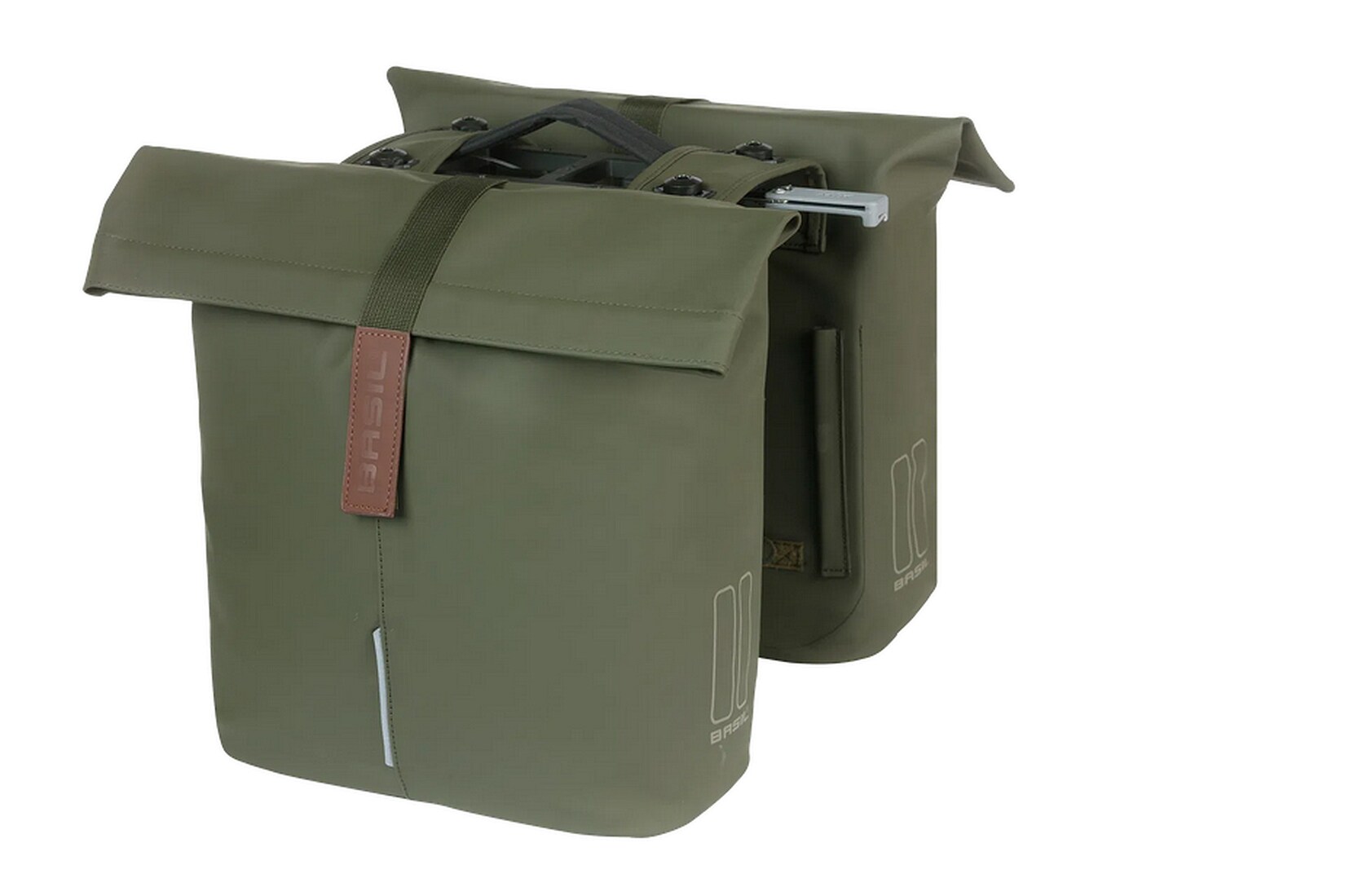 BASIL Doppelpacktasche "City Double Pannier Bag MIK 2.0" , moosgrün