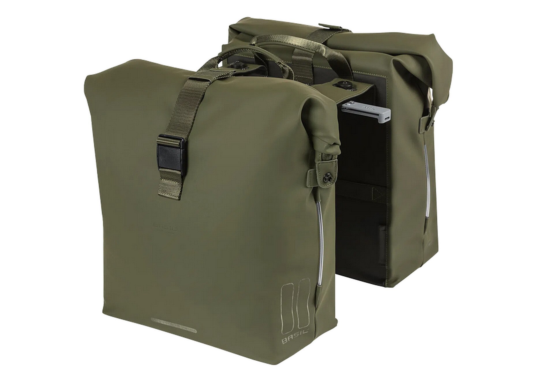 BASIL Doppelpacktasche "Soho Nordlicht MIK 2.0", moss green - Bild 1