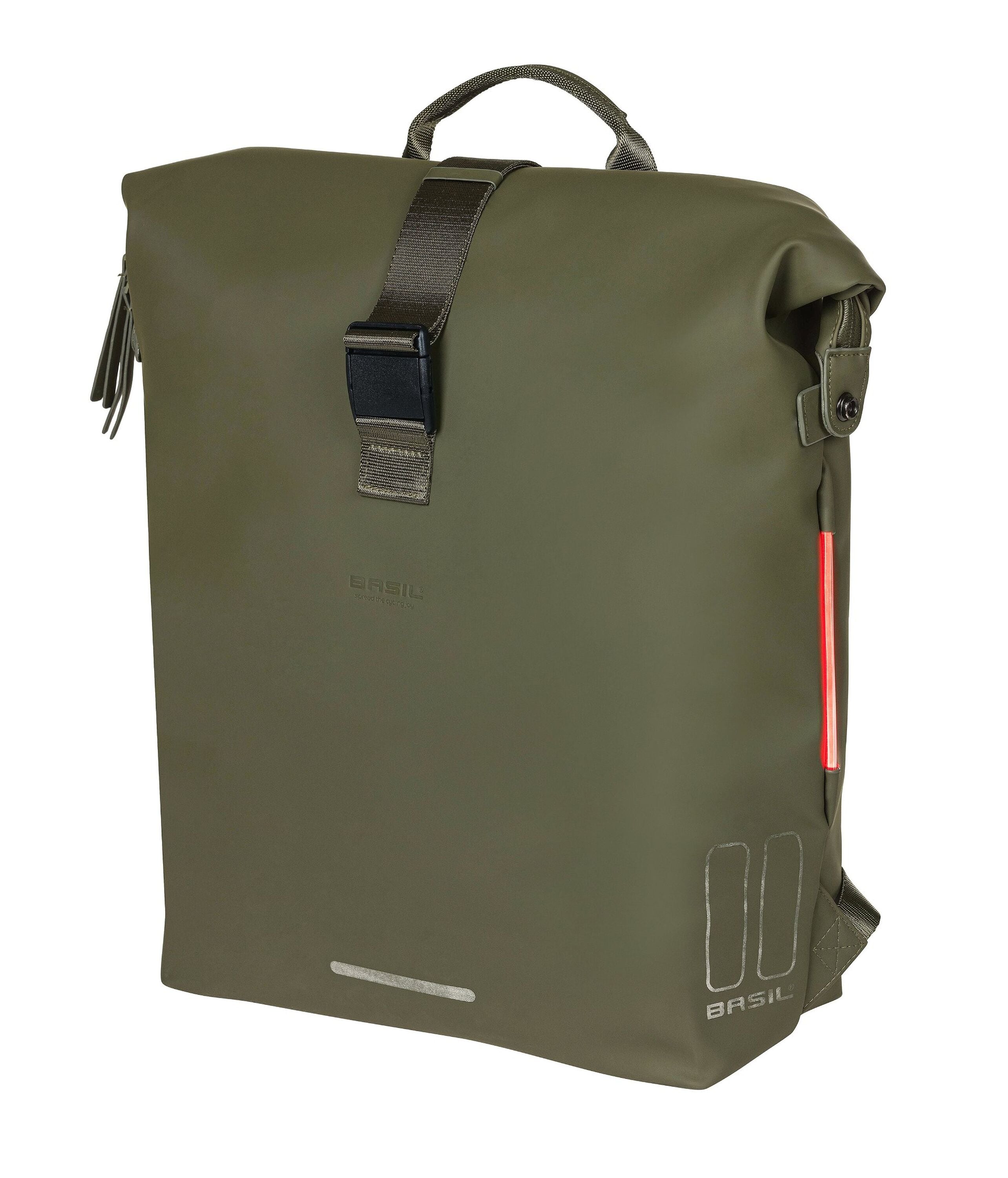 BASIL Fahrradrucksack  SoHo Nordlicht, moosgr&uuml;n - Bild 1
