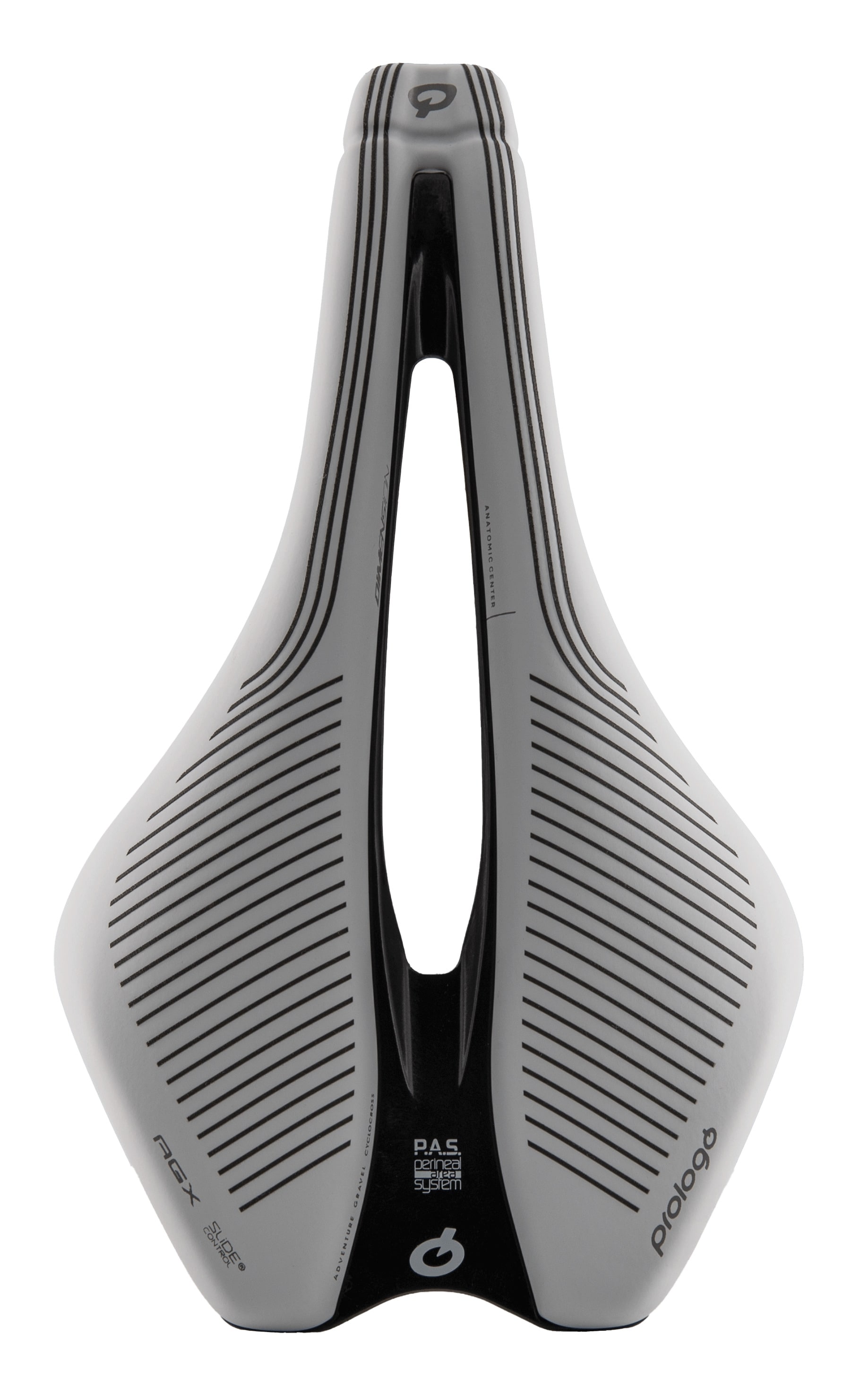 Gravel -/ Cyclocross-Sattel Dimension AGX Slide Control, grau - Bild 1