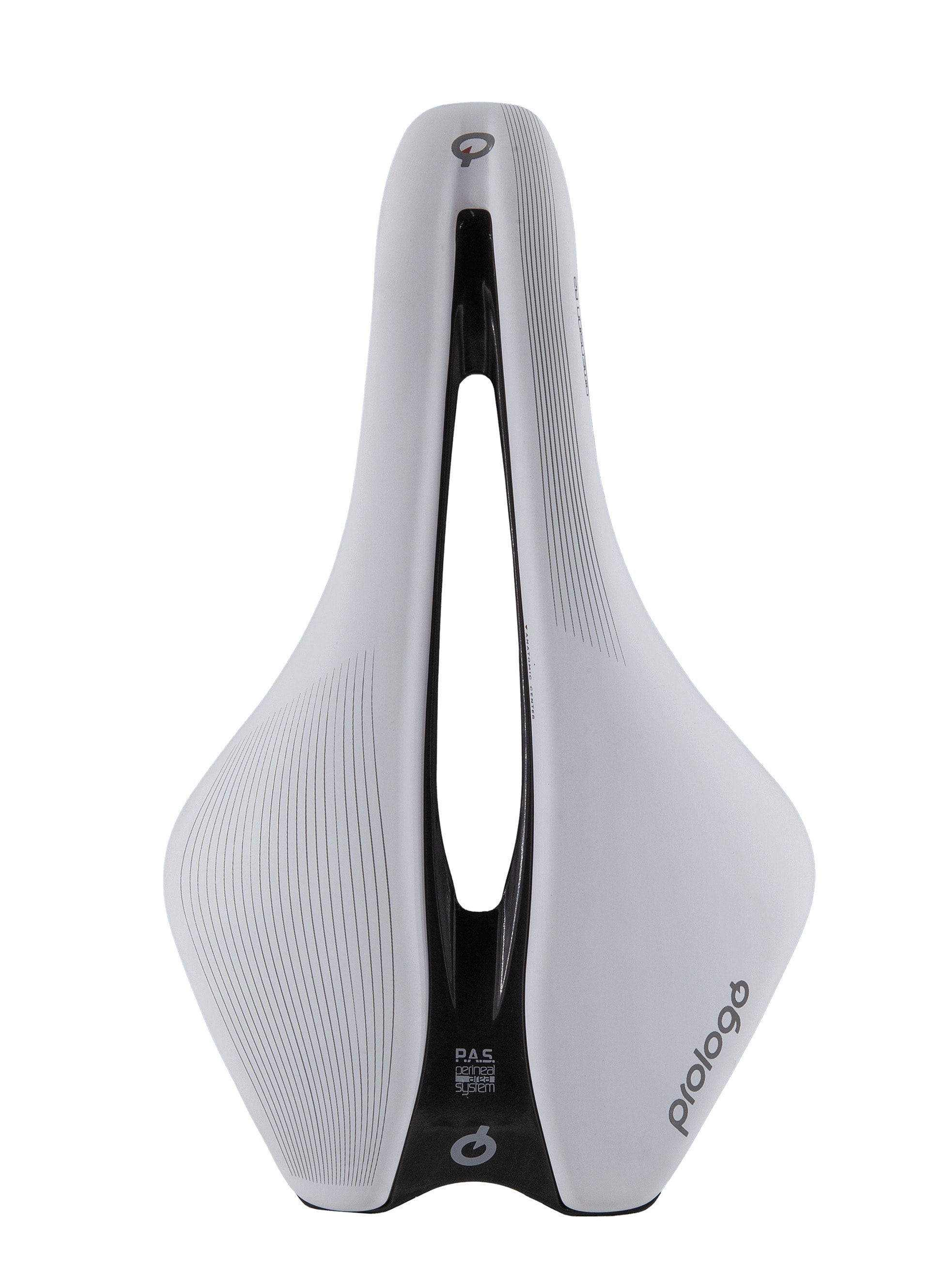 Rennrad-Sattel  Dimension R2  Nack, wei&szlig; - Bild 1