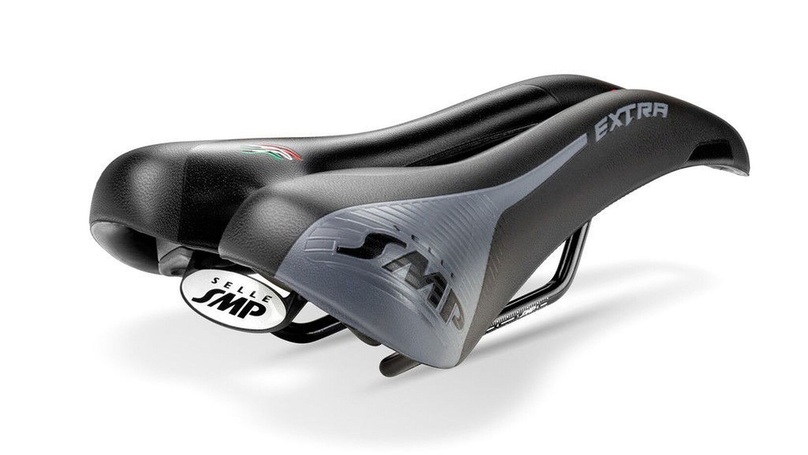Rennrad-Fahrradsattel Extra, schwarz
