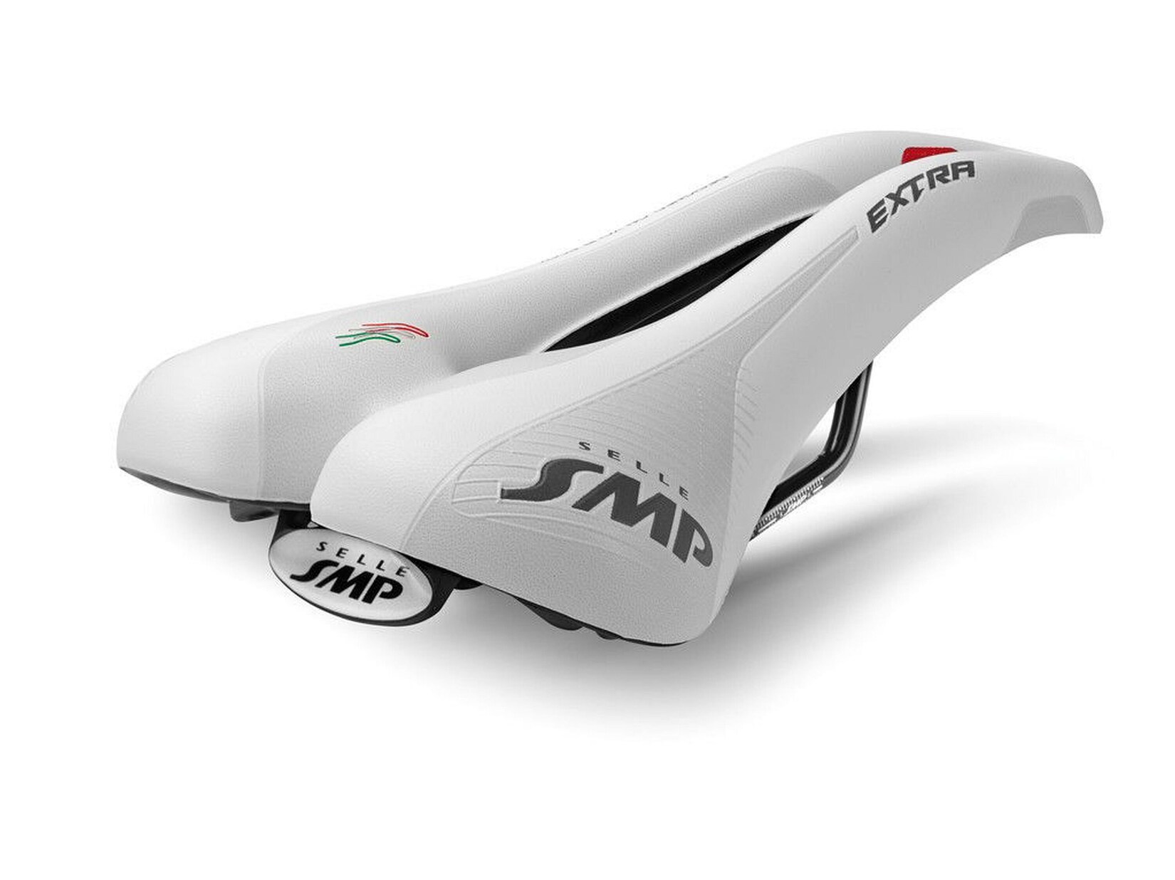 Rennrad-Fahrradsattel Extra, weiß