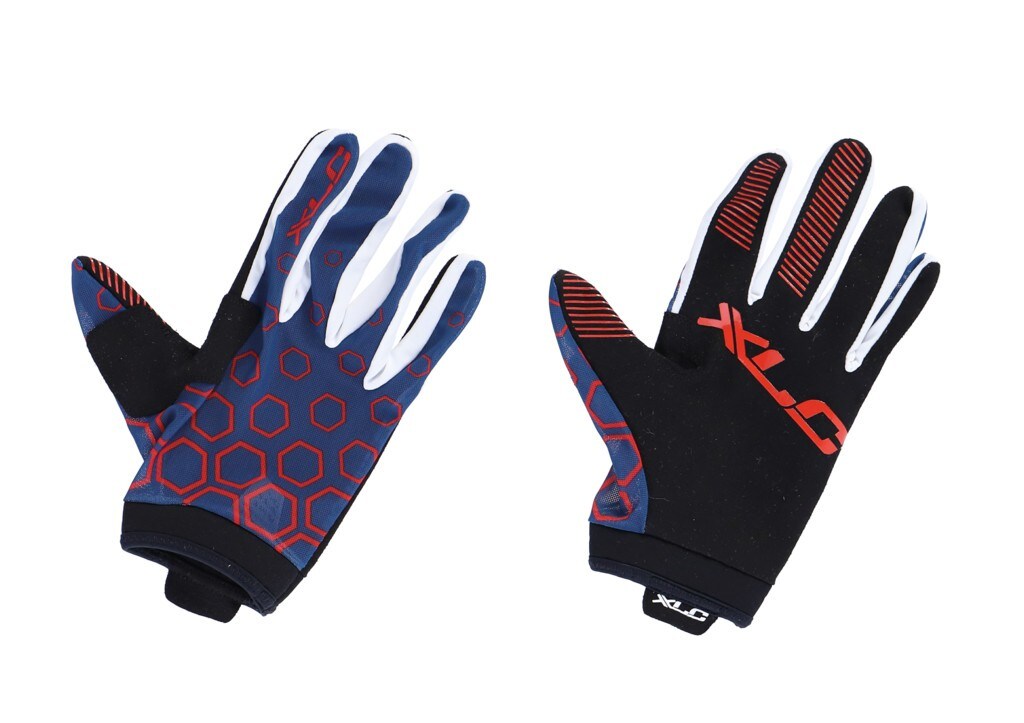 XLC Langfingerhandschuh MTB CG-L14 blau-rot - Bild 1
