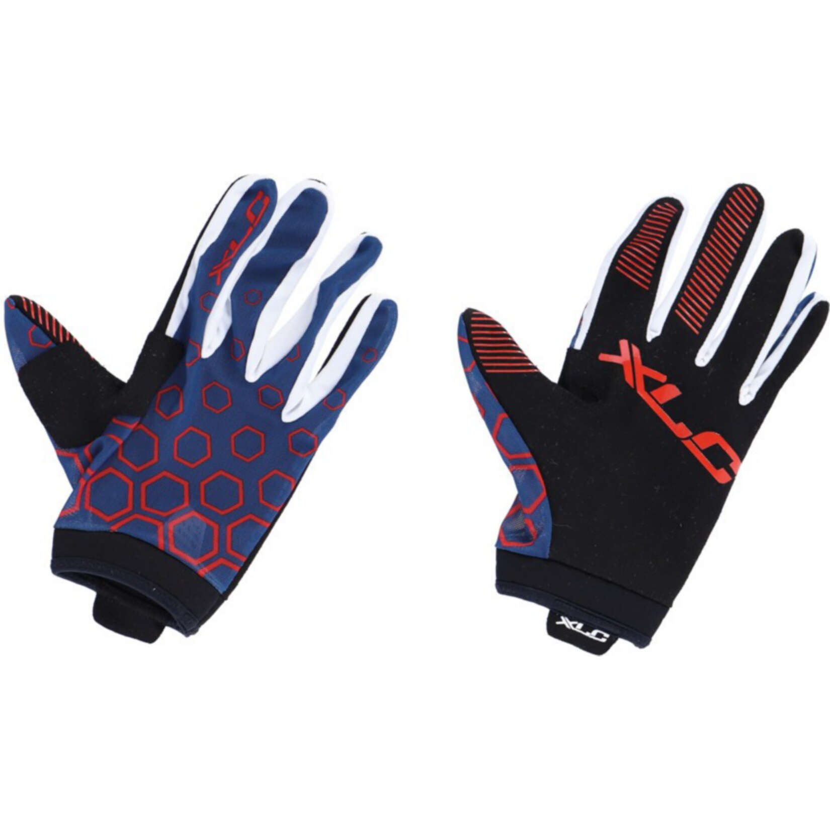 XLC Langfingerhandschuh MTB CG-L14 blau-rot - Bild 1