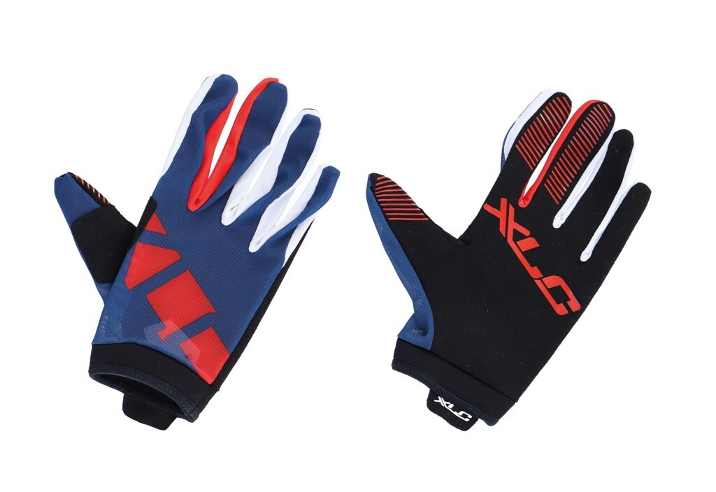 XLC Langfingerhandschuh MTB CG-L14 rot-blau - Bild 1