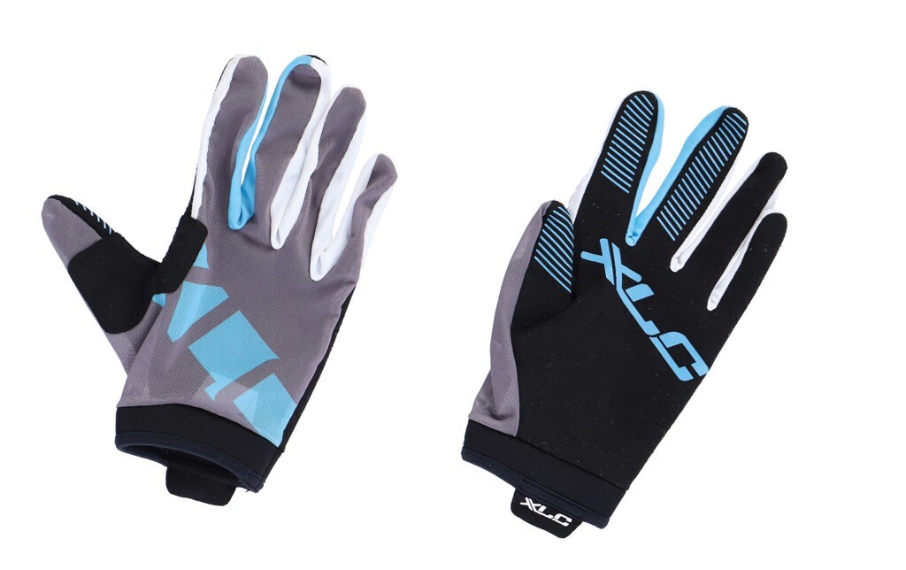 XLC Langfingerhandschuh MTB CG-L14 grau-blau - Bild 1