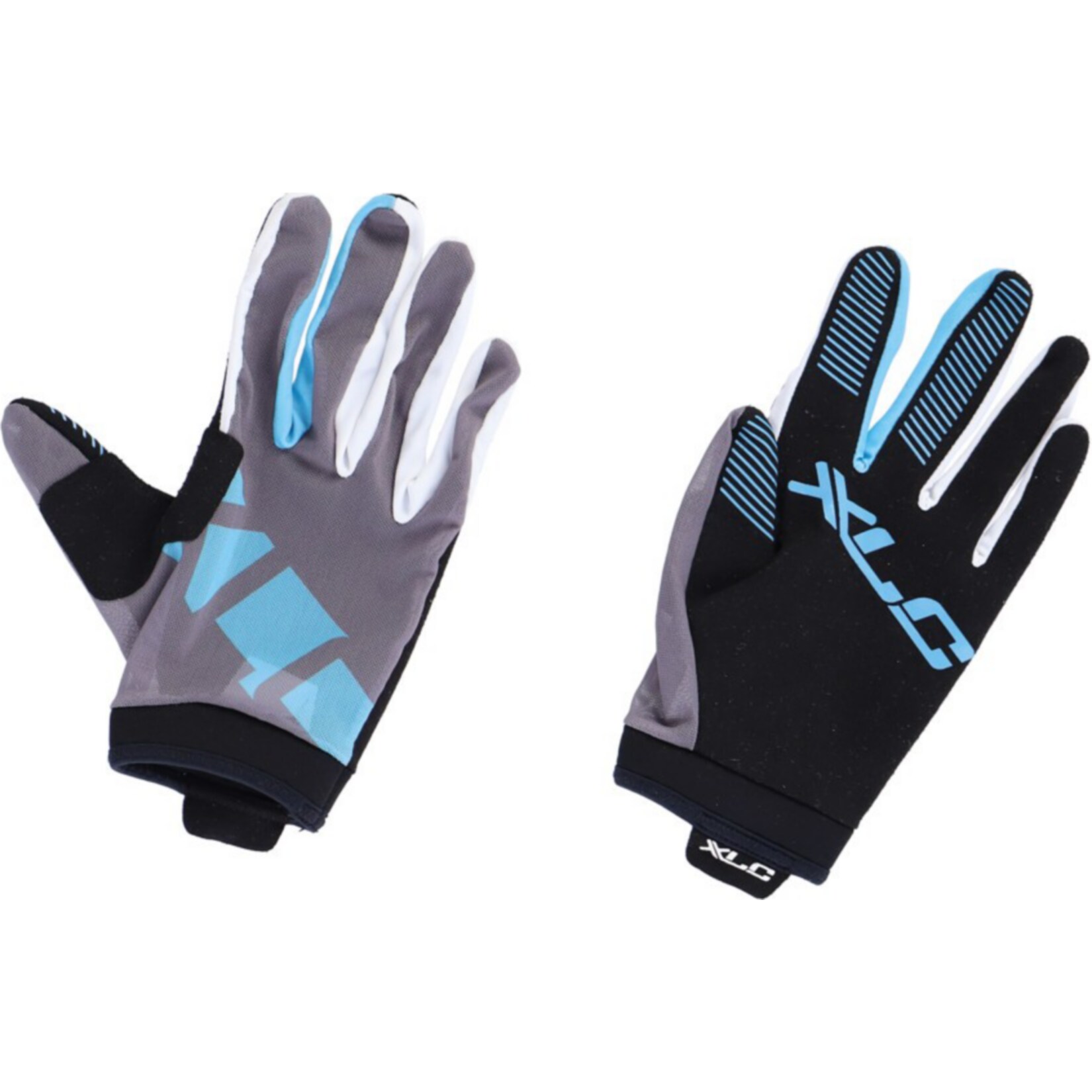 XLC Langfingerhandschuh MTB CG-L14 grau-blau - Bild 1
